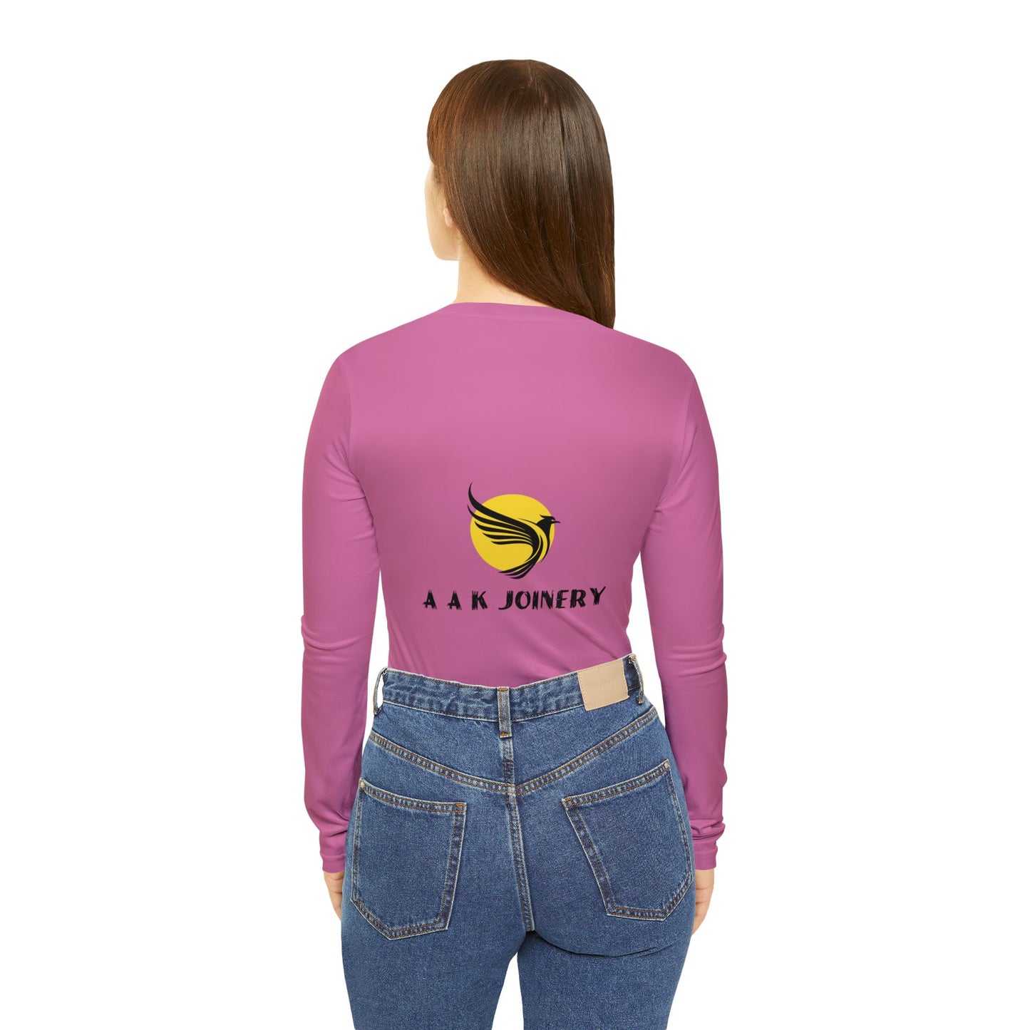 Women's Long Sleeve V-neck Shirt - Stylish Casual Top By A A K JOINERY