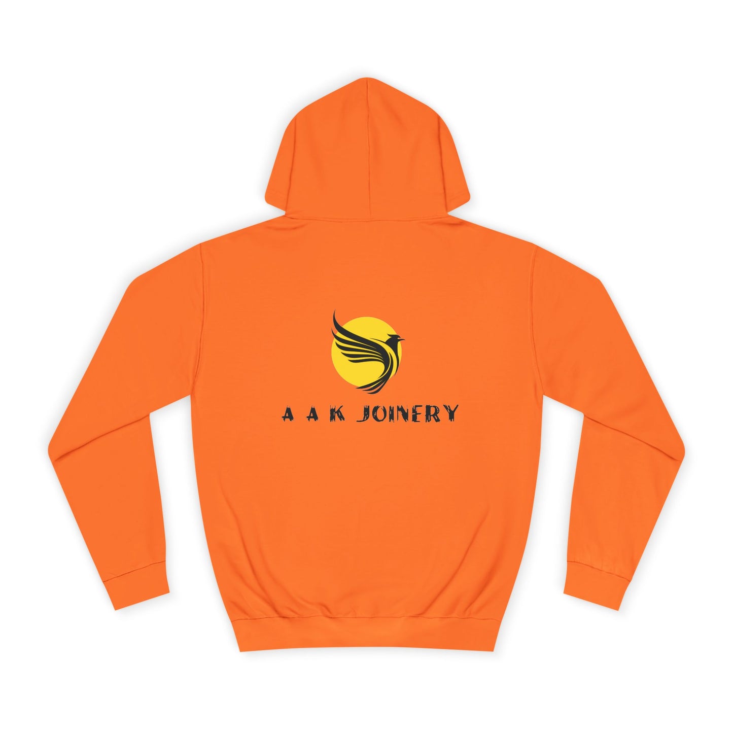 A A K JOINERY Vibrant Unisex College Hoodie – Stylish Campus Sweatshirt, Cozy Casual Wear & Graduate Gift