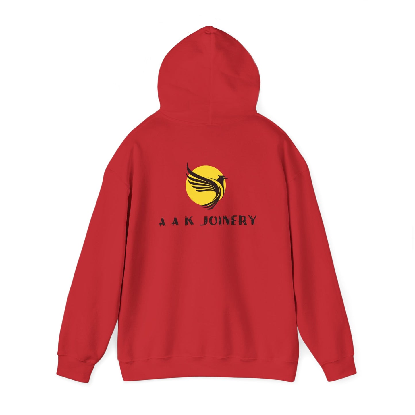 A A K JOINERY Vibrant Unisex Hooded Sweatshirt – Cozy Everyday Casual Wear