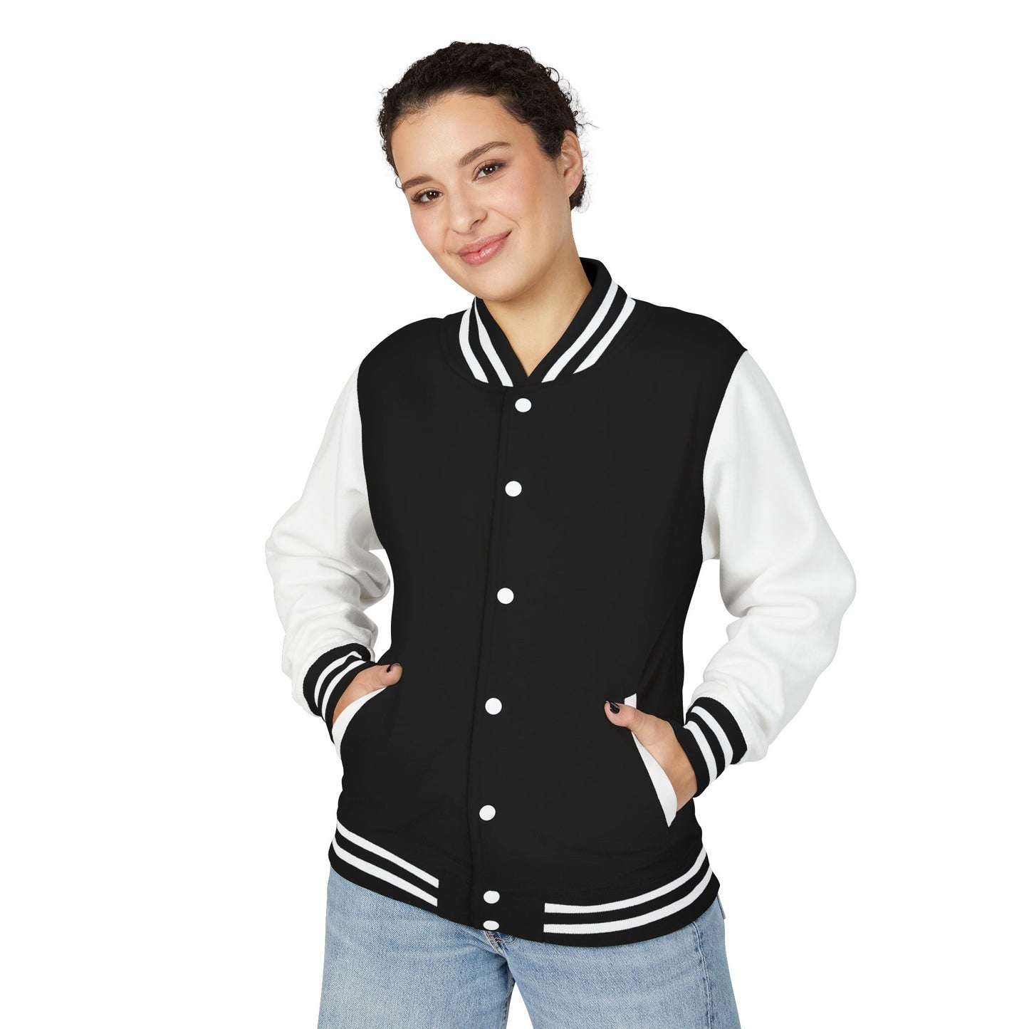 A A K JOINERY Unisex Heavyweight Letterman Jacket – Custom Logo Varsity Style, Personalized College Bomber, Trendy Sportswear
