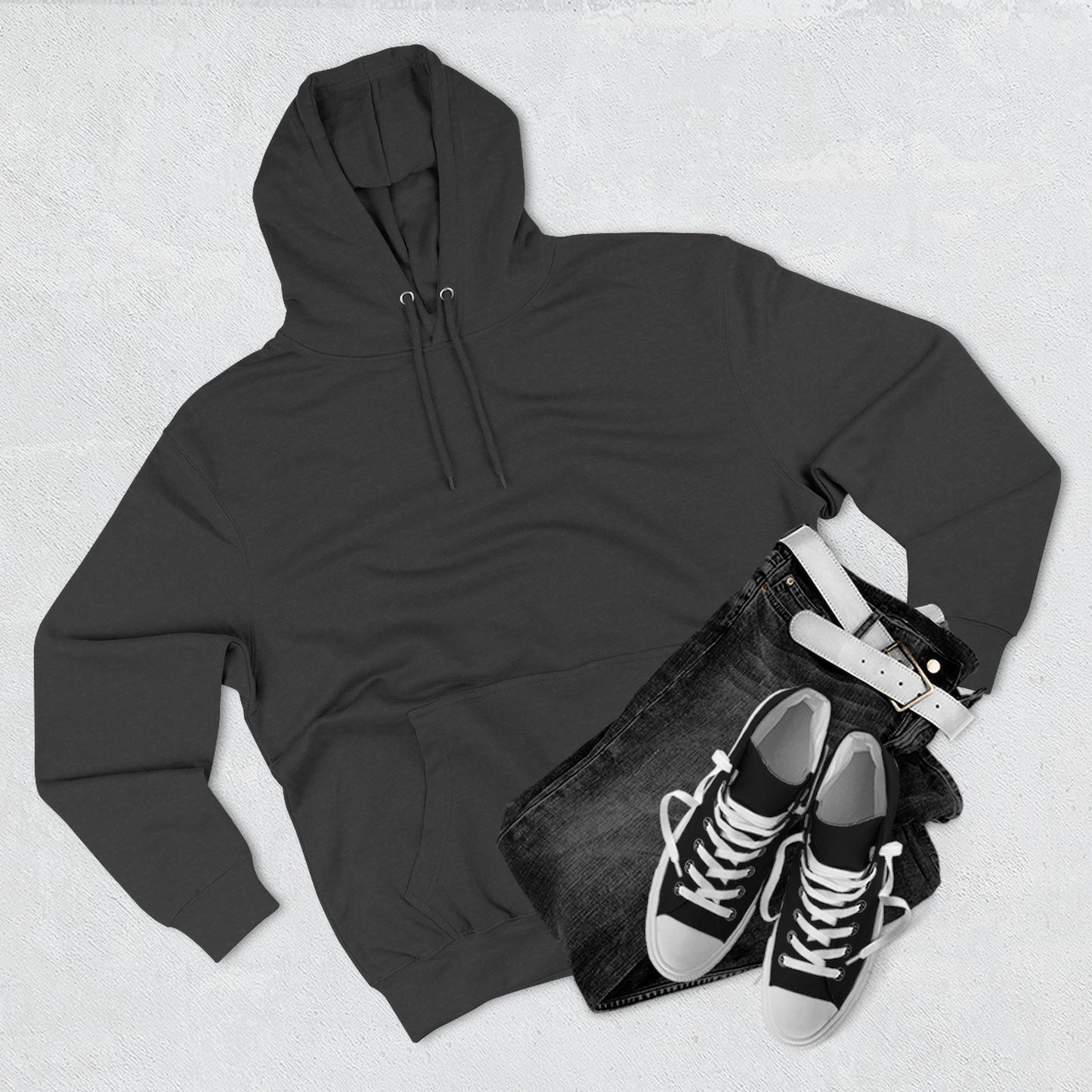 A A K JOINERY Cozy Fleece Hoodie – Logo Design Sweatshirt, Casual Everyday Wear
